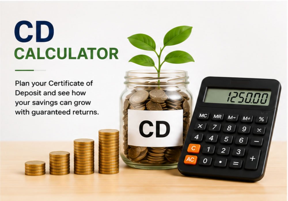 CD calculator for certificate of deposit returns