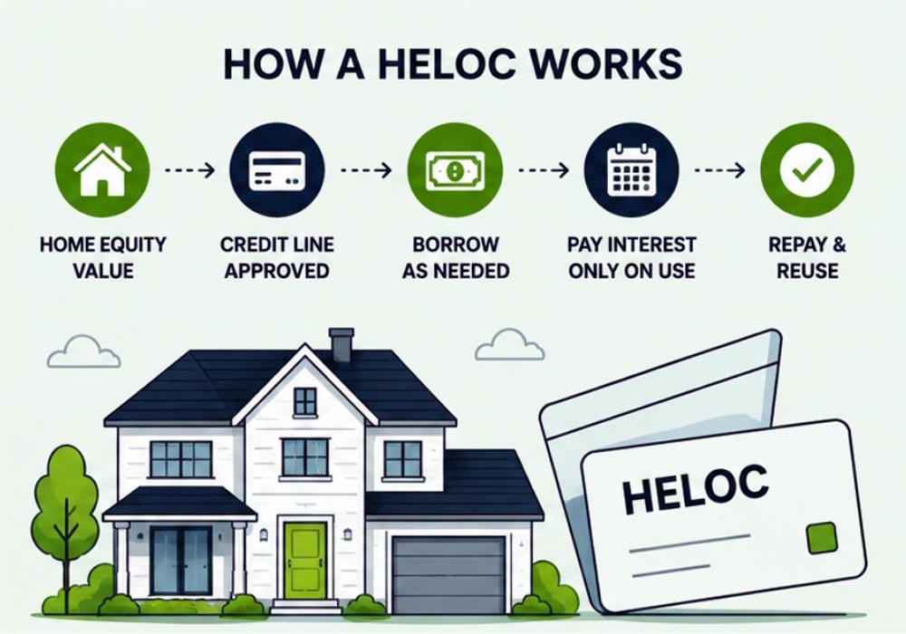 how a HELOC works