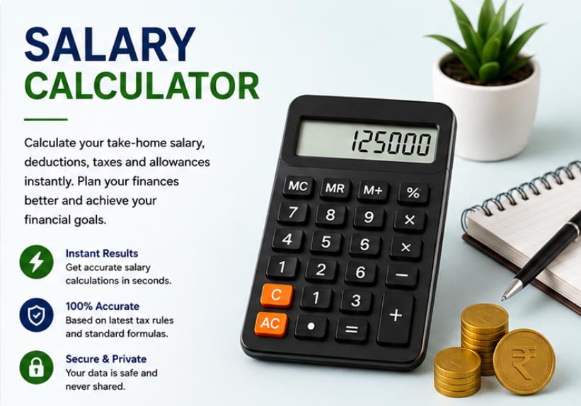 salary calculator for income and pay estimates
