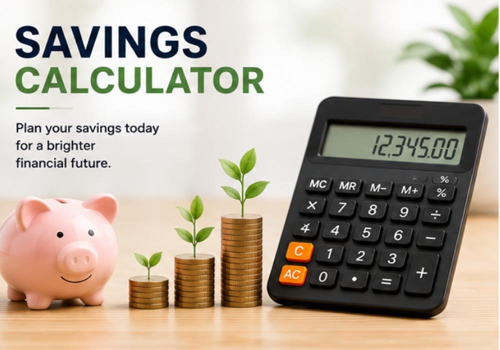 savings calculator for future savings growth