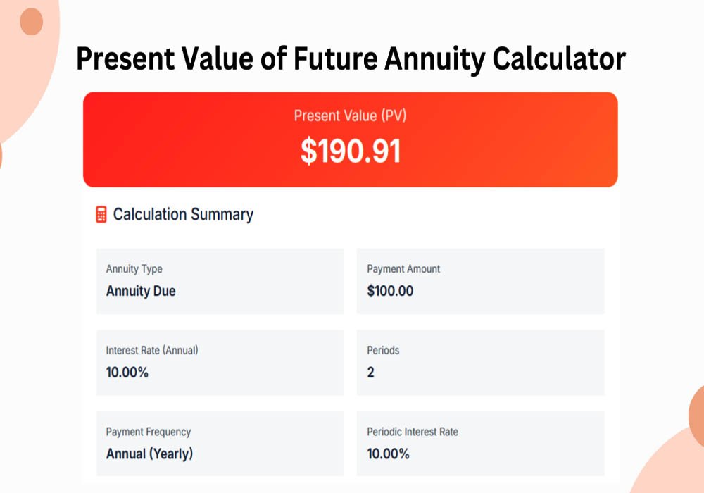 annuity calculator for payment and investment estimates
