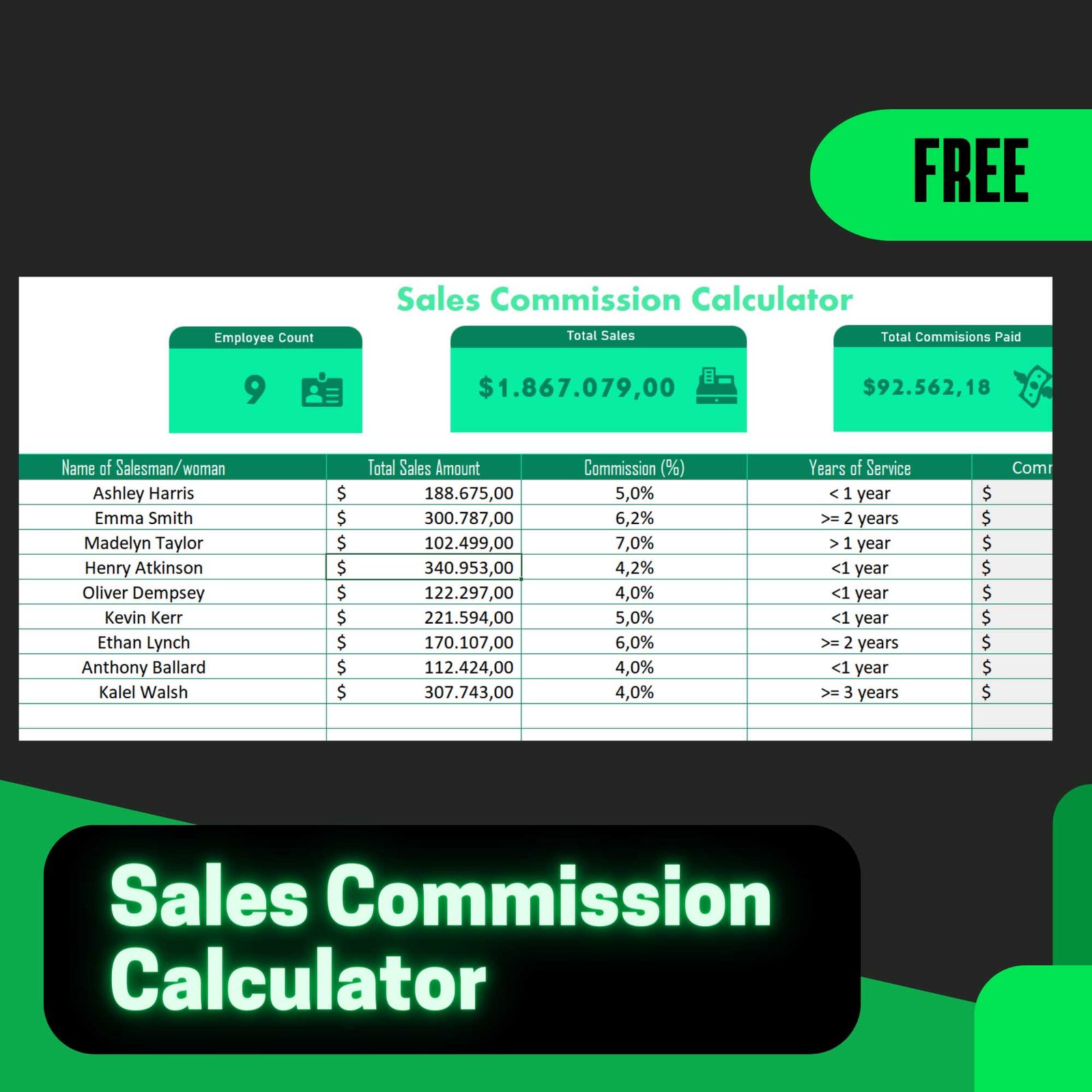 commission calculator for sales earnings estimates